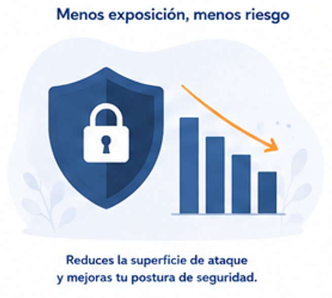 menor exposición