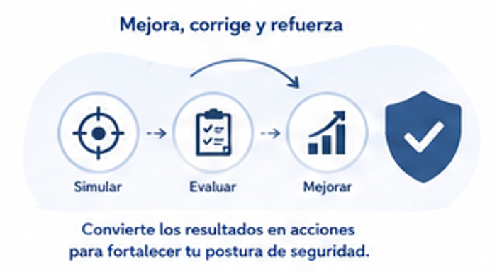 Mejora, corrige y refuerza