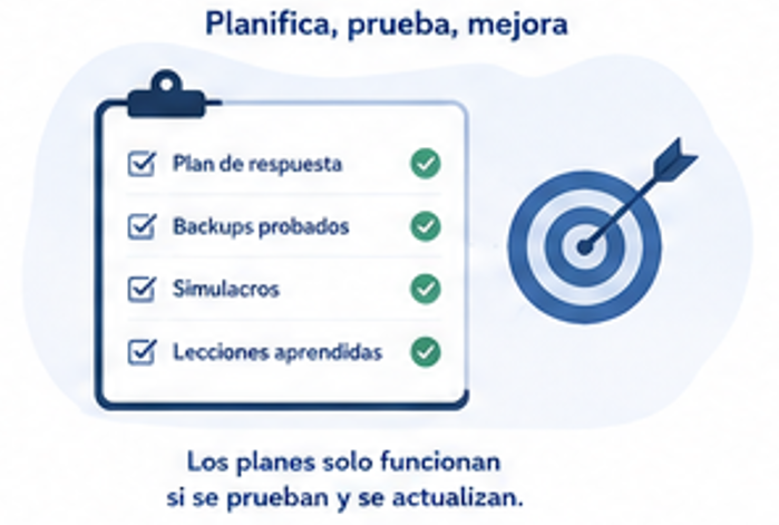 Planifica, prueba y mejora