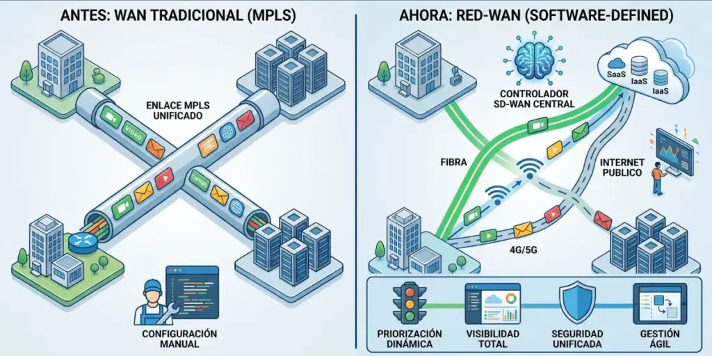 Qué es SD-WAN